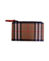 Burberry Check Zipped Cardholder, back view